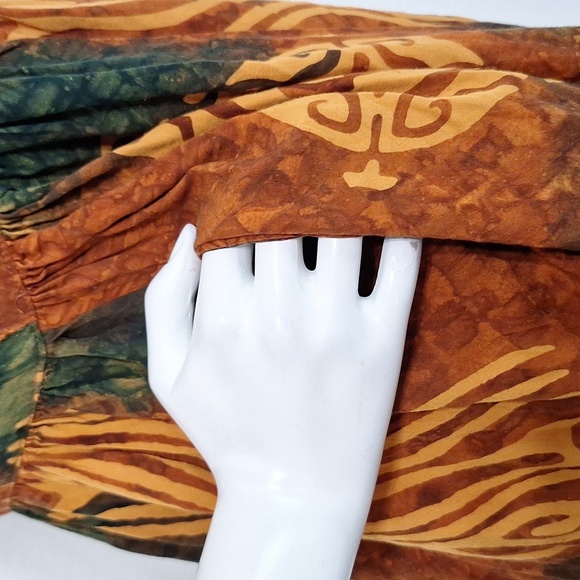 Silver Moon Creations Maui Babydoll Academia W/Pockets Mini Dress Size S - Picture 5 of 14